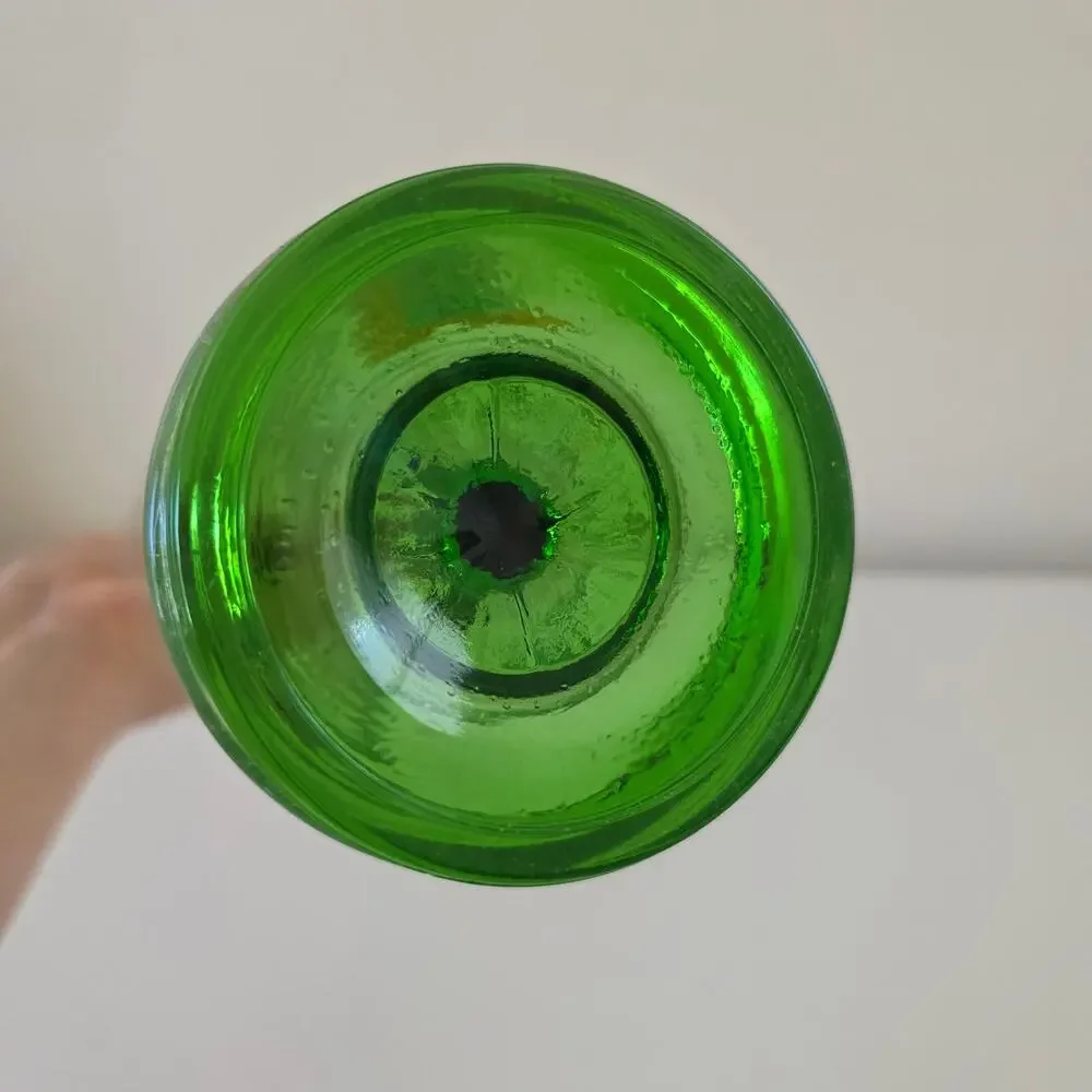 Vintage Porfidio Single Barrel Añejo Tequila Bottle Cactus Inside Glass Mexico